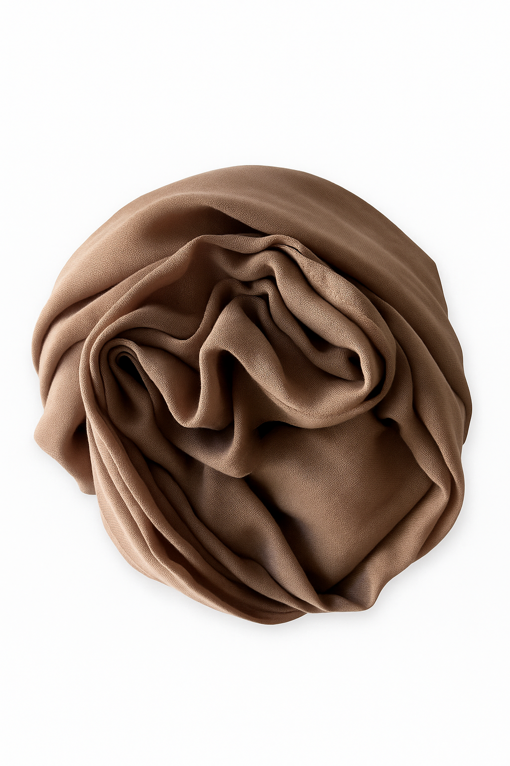 Mocha modal hijab for women – soft, breathable and elegant