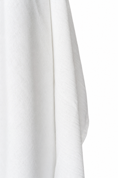 Crinkle Hijab-Off White