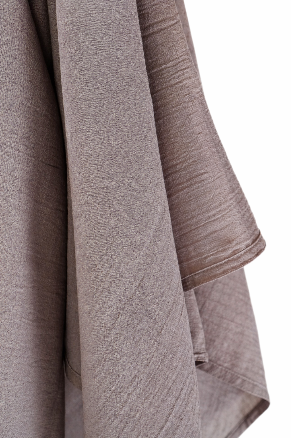 Crinkle Hijab-Mocha Brown