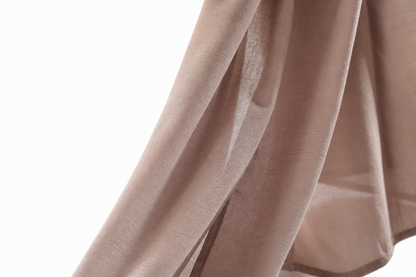 Crinkle Hijab-Cocoa Brown