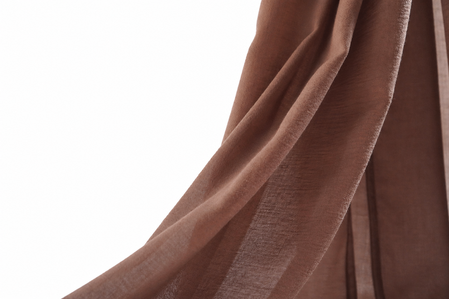 Crinkle Hijab-Chocolate