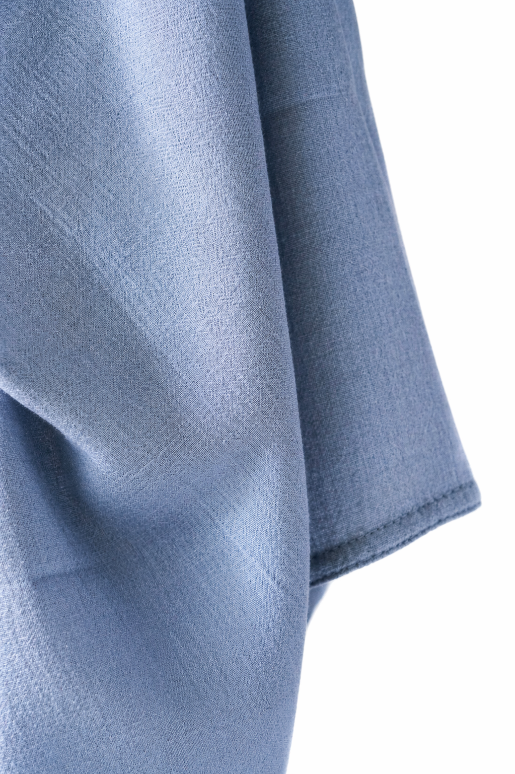 Crinkle Hijab-Denim Blue