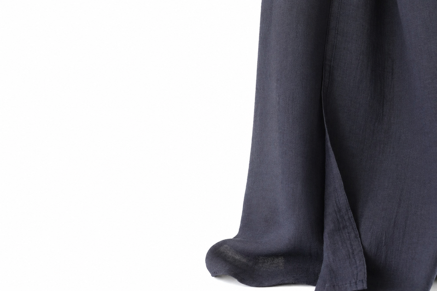 Crinkle Hijab-Midnight Navy