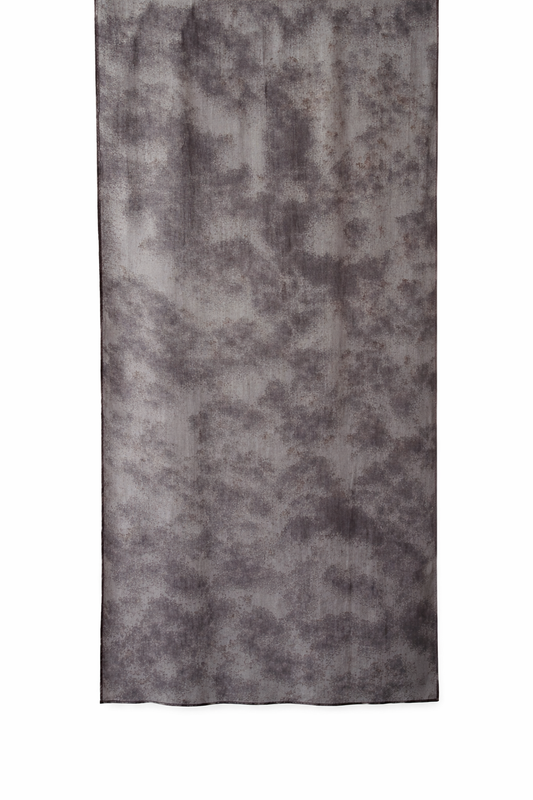 Printed Modal Hijab-Stone Grey