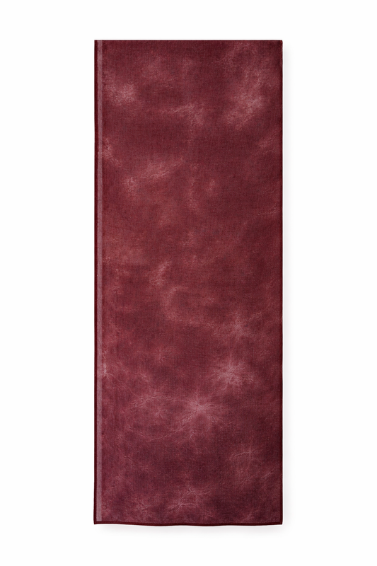 Printed Modal Hijab-Dusty Burgundy