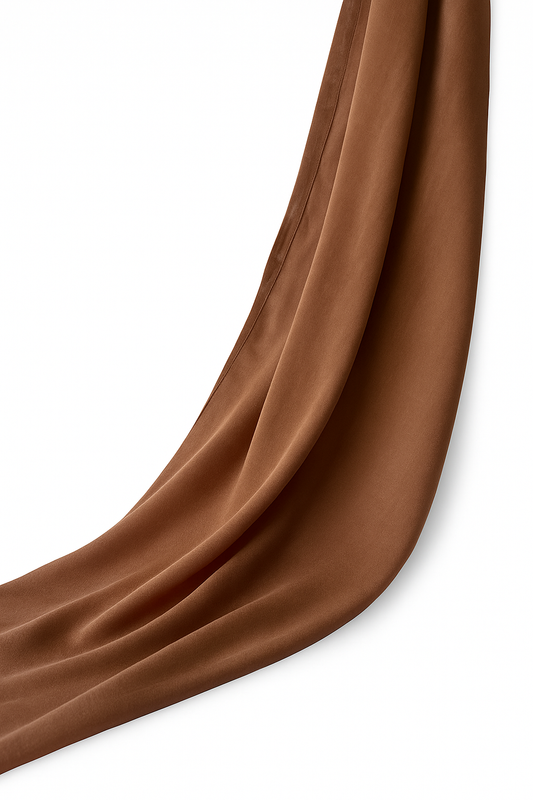 Coffee modal hijab for women – soft, breathable and elegant