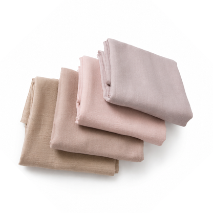 4 Pack Crinkle Hijab Daily Set
