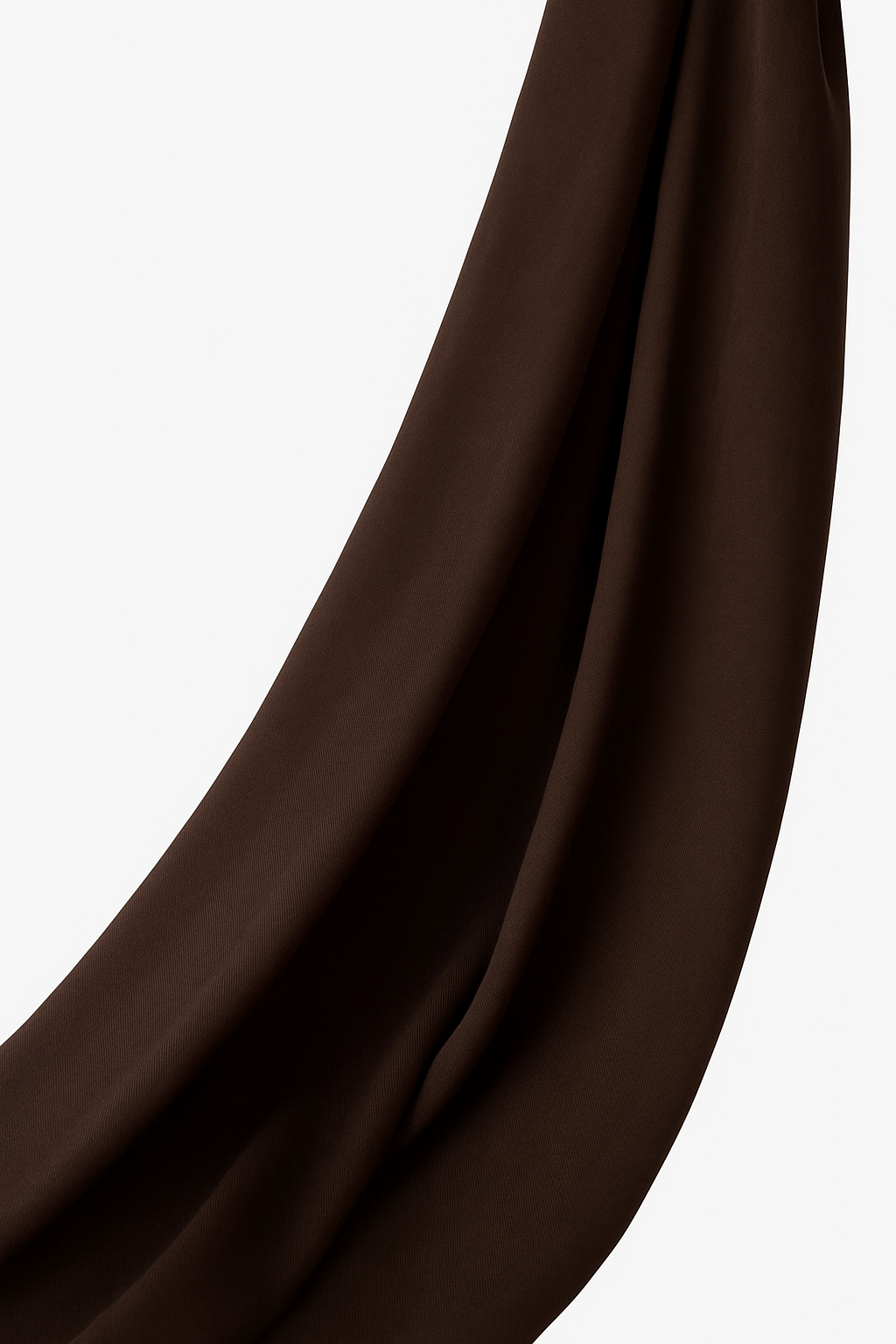 Dark Chocolate modal hijab for women – soft, lightweight and elegant