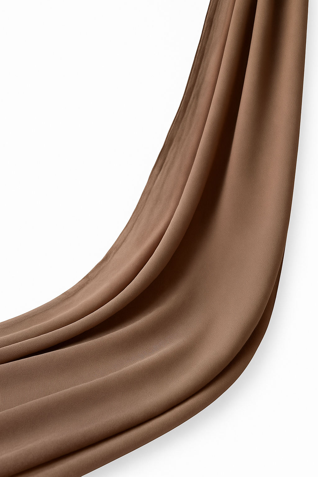 Dark Nude modal hijab for women – soft, breathable and elegant