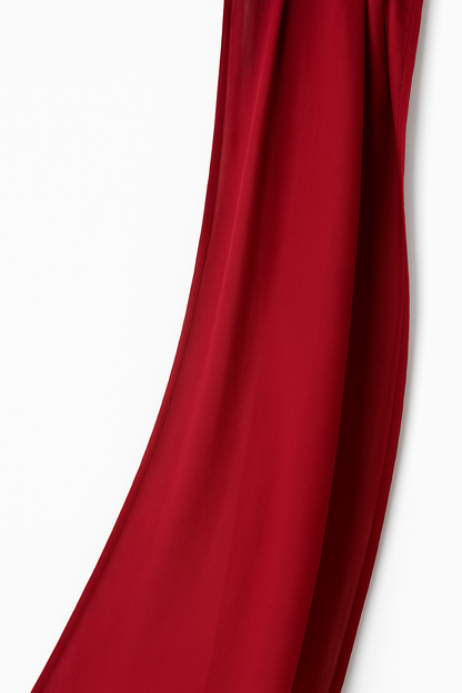 Dark Red modal hijab for women – soft, breathable and elegant