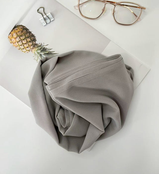 Chiffon Hijabs - Grey