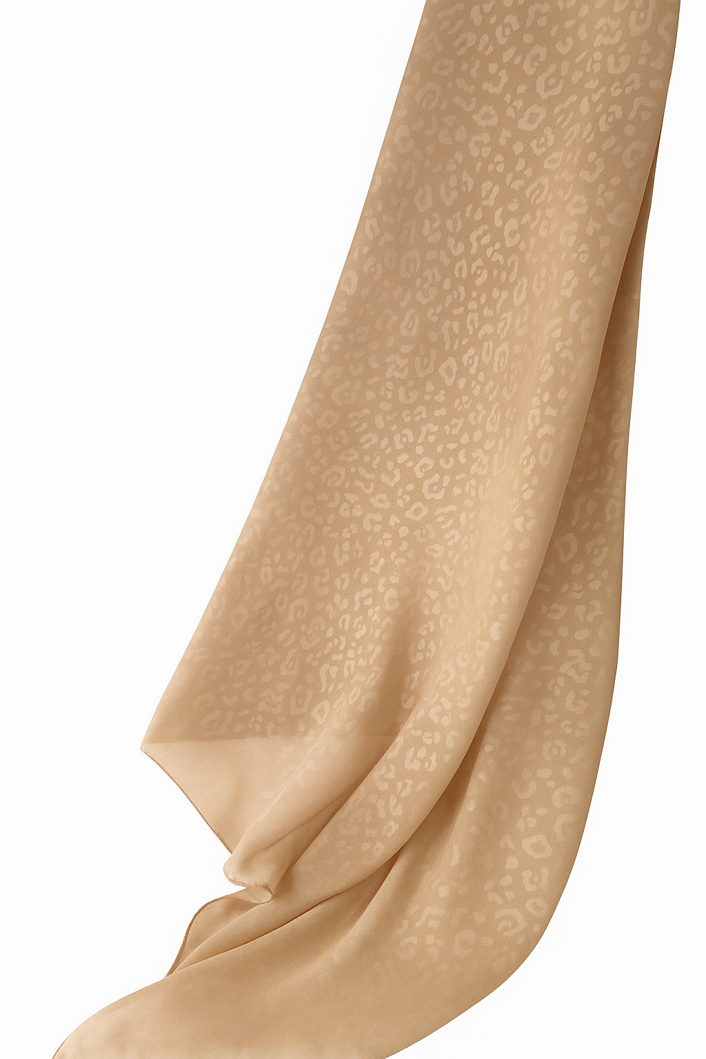 Embossed Hijab – Cream
