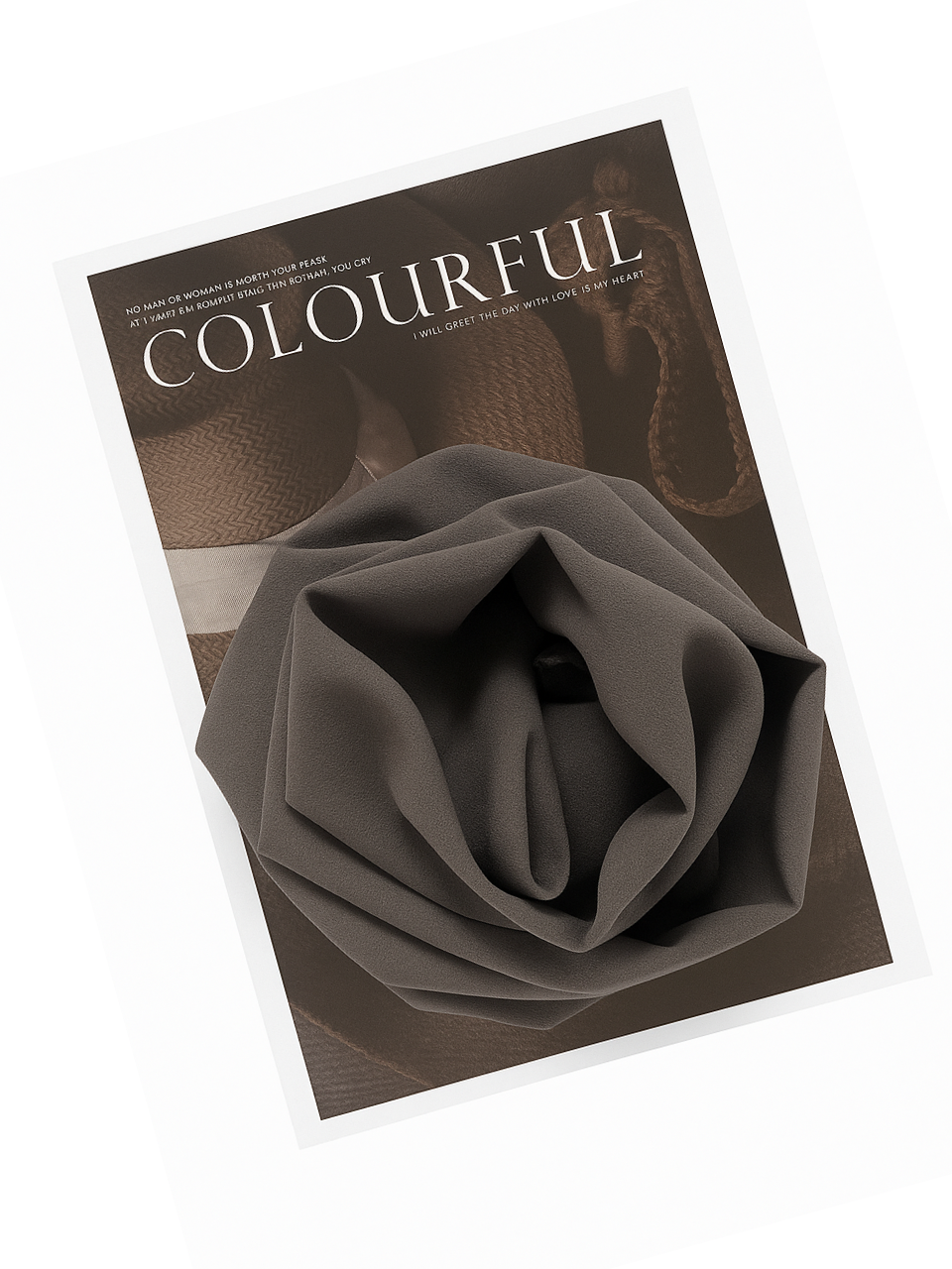 Dark grey chiffon hijab for women – soft, lightweight and elegant