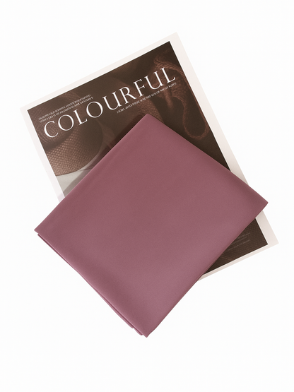 Dusty purple brown chiffon hijab for women – soft, lightweight and elegant