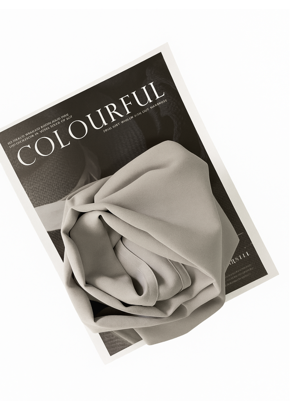 Grey chiffon hijab for women – soft, lightweight and elegant