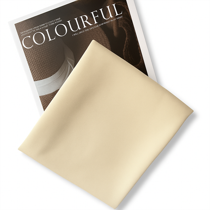 Ivory chiffon hijab for women – soft, lightweight and elegant