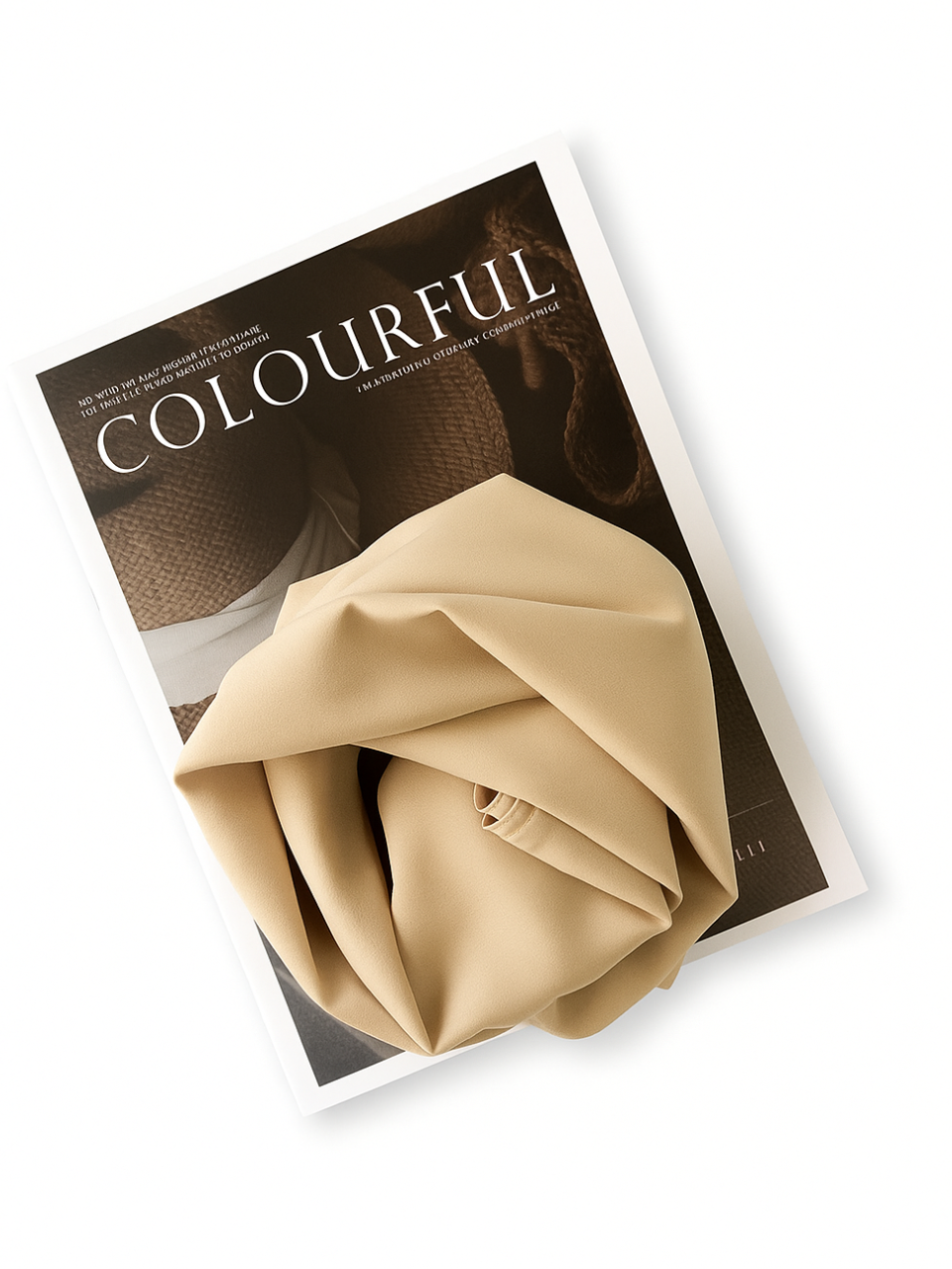 Light nude chiffon hijab for women – soft, lightweight and elegant