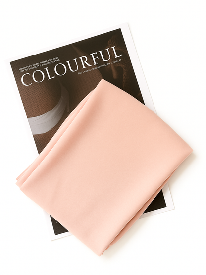 Misty Rose chiffon hijab for women – soft, lightweight and elegant