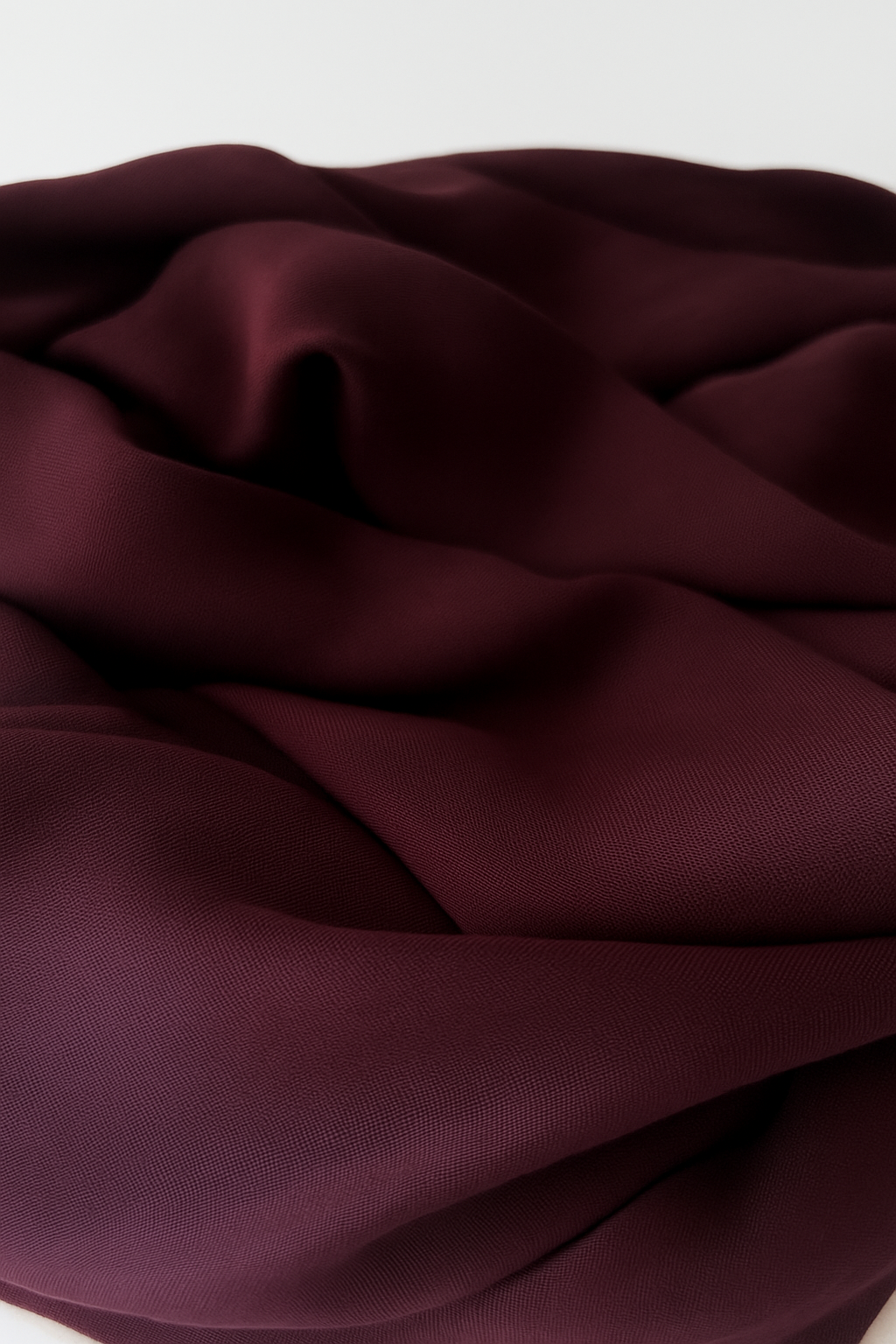 Burgundy modal hijab for women – soft, breathable and elegant