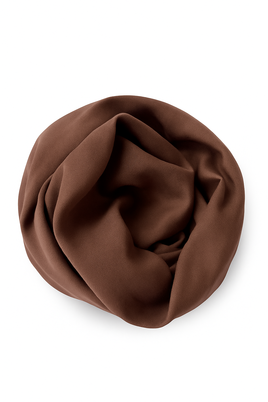 Chocolate modal hijab for women – soft, breathable and elegant